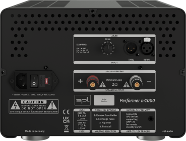 SPL Audio Performer m1000, Schwarz